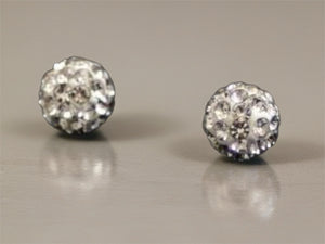 Disco Earrings - 6mm - Sterling Silver