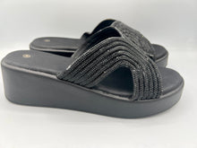 Load image into Gallery viewer, Ibiza wedges - black
