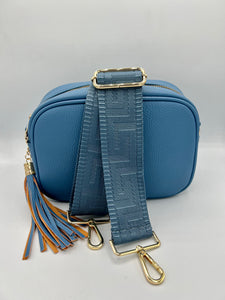 Bag Strap 29 - Blue Pattern