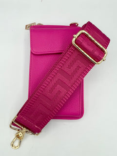 Load image into Gallery viewer, Bag Strap 27 - Pink Pattern
