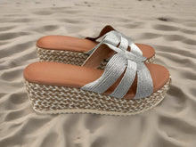 Load image into Gallery viewer, Shirley wedges - Silver
