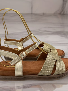 Load image into Gallery viewer, Oasis Sandals - Gold
