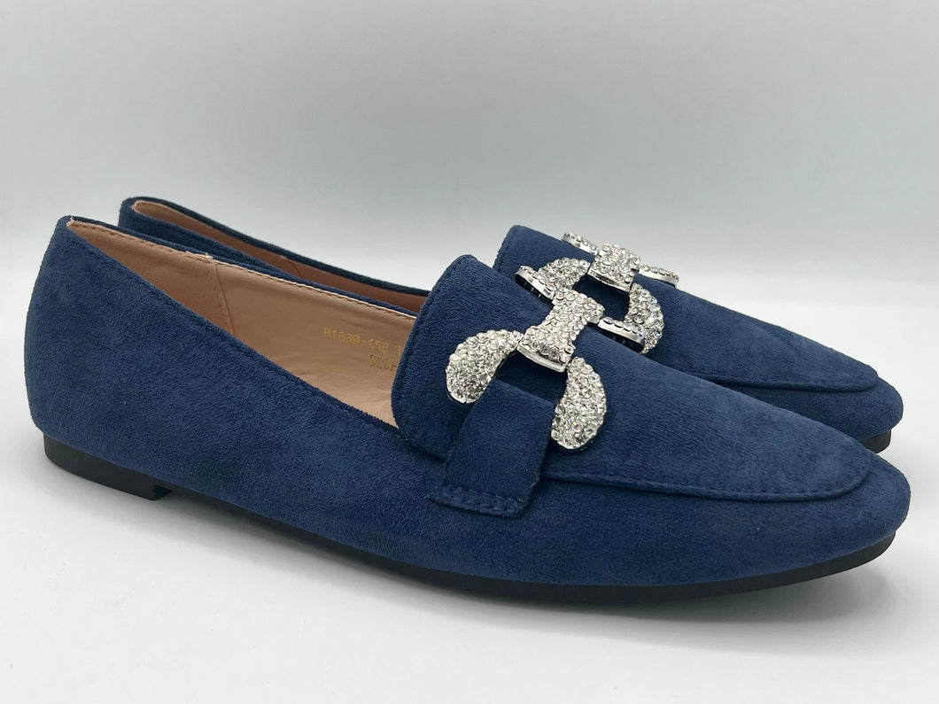 Leah loafers - navy