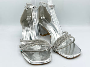 Carina heels - silver