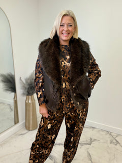 Load image into Gallery viewer, Donna Reversible Gilet
