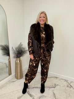 Load image into Gallery viewer, Donna Reversible Gilet
