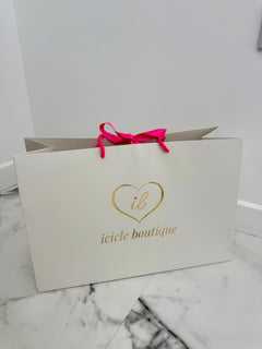 Load image into Gallery viewer, icicle boutique bag
