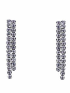 Load image into Gallery viewer, Leah Drop Earrings - Sterling Silver
