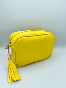 Tassel bag - Gold Metalwork - 33 colours