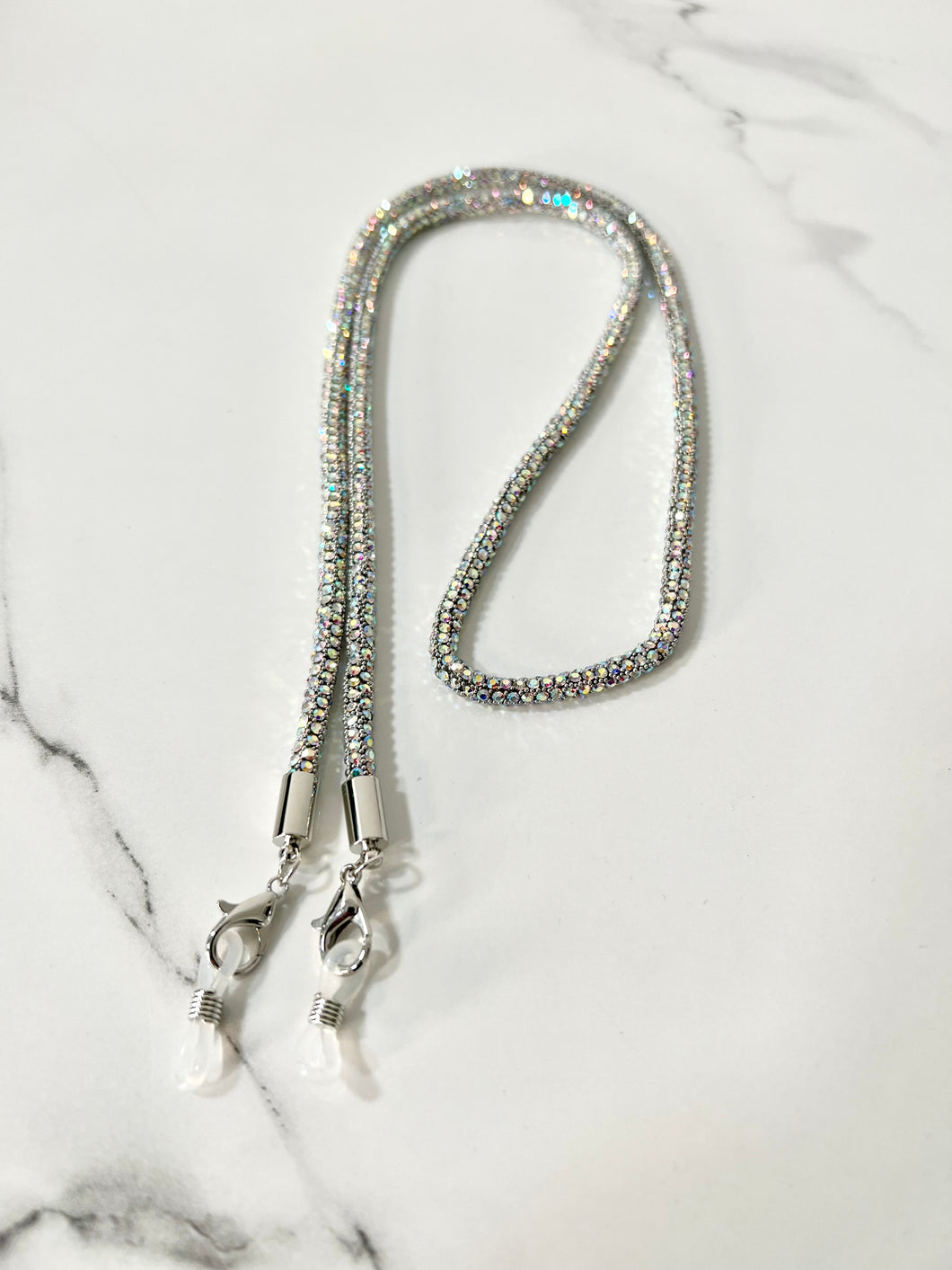 Bling top glasses chain