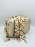 Bag Strap 48 - Beige Pattern