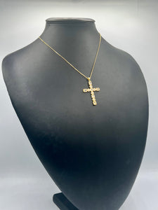 Mary Cross Necklace - 2 Colours