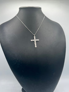 Mary Cross Necklace - 2 Colours