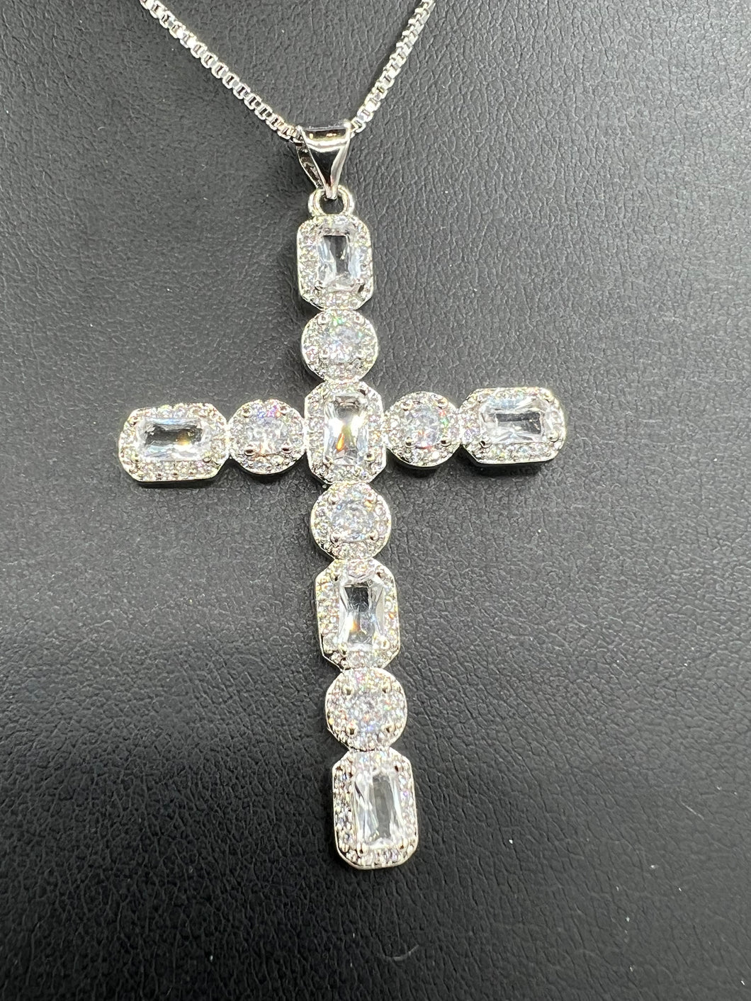 Mary Cross Necklace - 2 Colours