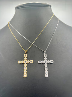 Load image into Gallery viewer, Mary Cross Necklace
