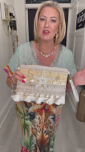 Load and play video in Gallery viewer, Starfish Clutch Bag
