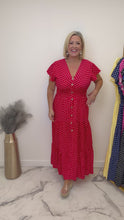 Load and play video in Gallery viewer, Dotty dress
