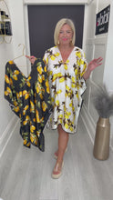 Load and play video in Gallery viewer, Lemons kaftan - 3 colours
