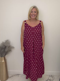 Load and play video in Gallery viewer, Spotty dress
