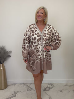 Load and play video in Gallery viewer, Cheetah dress
