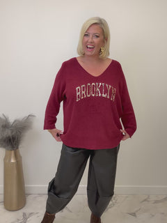 Load and play video in Gallery viewer, Brooklyn Jumper
