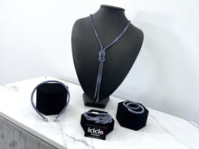 Load image into Gallery viewer, Crystal Necklace with Knot Detail - 11 Colours
