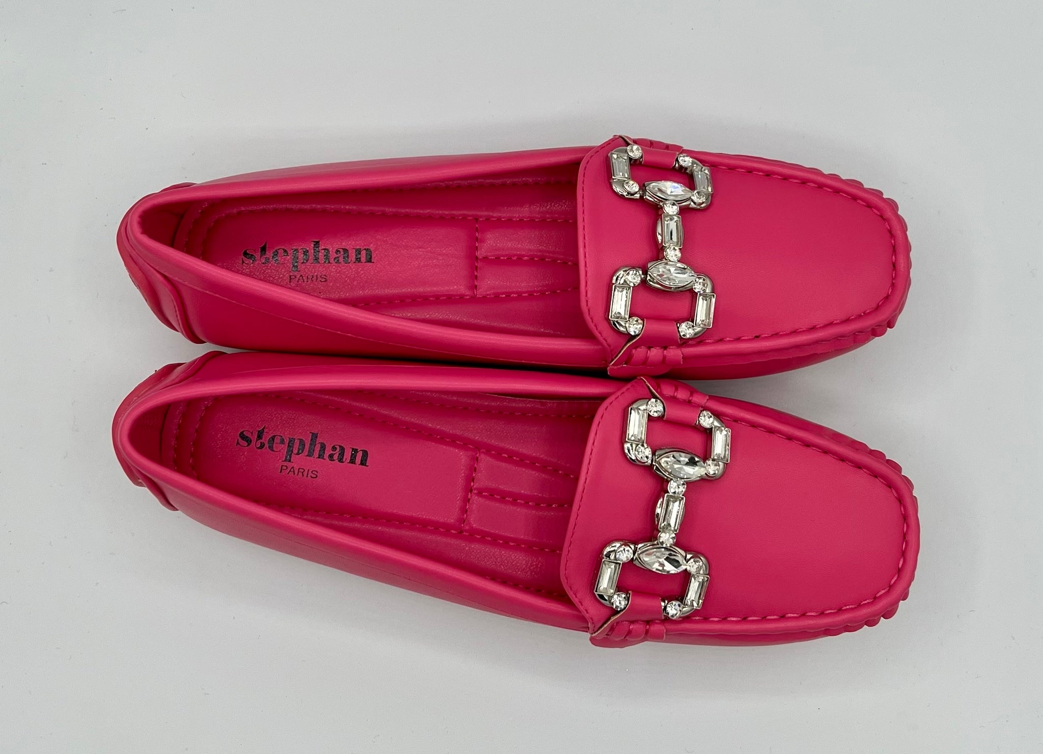 Fuchsia loafers store