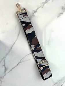 Bag Strap 4 - Coffee Camo