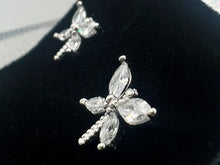 Load image into Gallery viewer, Dragonfly Earrings - Sterling Silver
