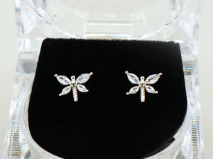 Dragonfly Earrings - Sterling Silver