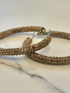 Load image into Gallery viewer, Tube Hoop Earrings 5.5cms
