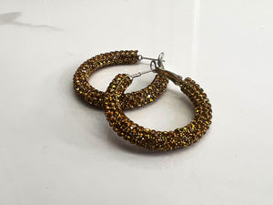 Tube Hoop Earrings 3.5cms - 10 Colours