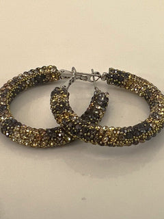 Load image into Gallery viewer, Tube Hoop Earrings 3.5cms
