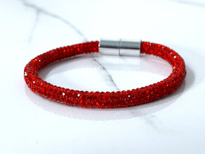 Crystal Magnetic Bracelet - 11 Colours