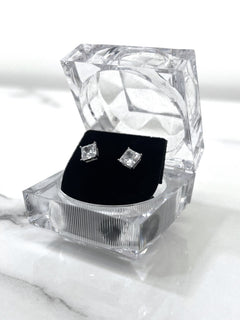 Load image into Gallery viewer, Elizabeth Earrings - Sterling Silver - 3 Sizes

