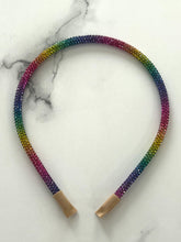 Load image into Gallery viewer, Crystal Tube Hairband - 11 Colours
