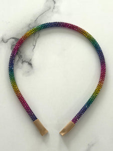 Crystal Tube Hairband - 11 Colours