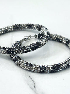 Load image into Gallery viewer, Tube Hoop Earrings 5.5cms
