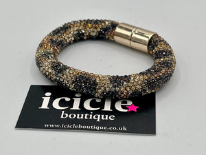 Crystal Magnetic Tube Bracelet - 7 Colours