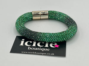 Crystal Magnetic Tube Bracelet - 7 Colours