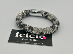 Crystal Magnetic Tube Bracelet - 7 Colours