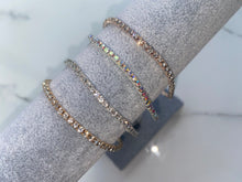 Load image into Gallery viewer, Diamanté anklet - 4 colours
