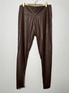 Load image into Gallery viewer, Gaby High waist leather look leggings
